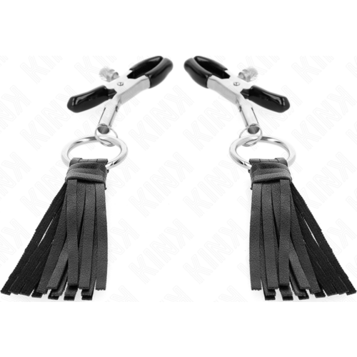 Pinças para Mamilos KINK NIPPLE GRIP com Borlas
