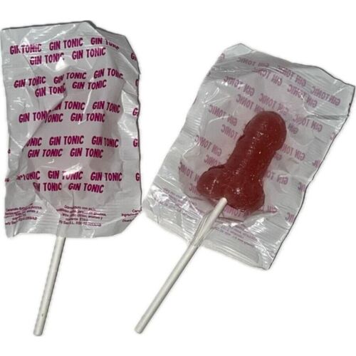 Piruleta formato pénis DIABLO GOLOSO Gin Tónica