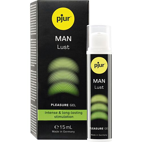 Gel Retardante PJUR MAN LUST 15 ML com Estimulação Intensa