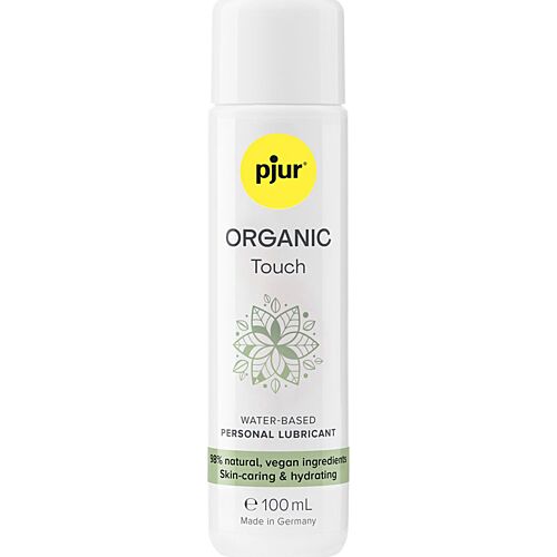 Lubrificante PJUR Organic Touch 100 ML à base de água