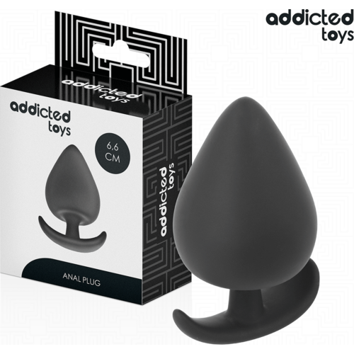 Plug Anal Addicted Toys Tamanho M 6,6 cm - Conforto e Segurança