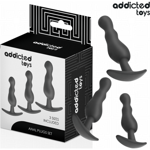 Plugs Anales Addicted Toys Set de 3