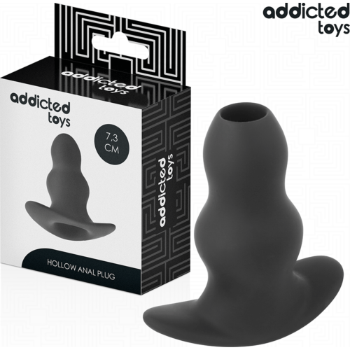 Plug Anal Addicted Toys Hueco 7,3 cm para Sensações Intensas