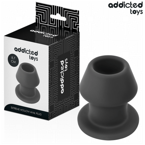 Plug Anal Addicted Toys Hueco M 8,7 cm para Experiência Profunda