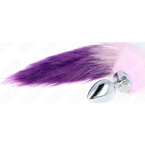 Plug Anal KINK L com Cola Sintética de 40 cm