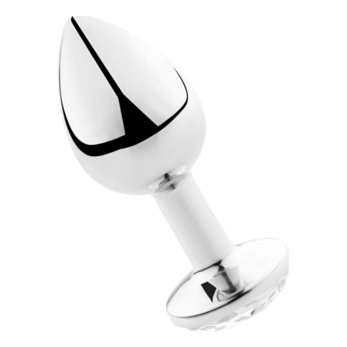 Plug Anal SECRETPLAY L - Cónico e Transparente