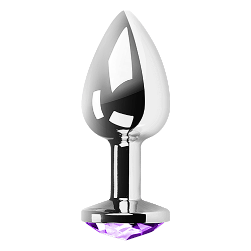 Plug Anal SECRETPLAY LILA S com forma cónica