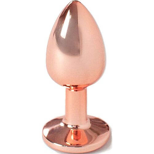 Plug Anal SECRETPLAY Metal Rosa 7 cm para Novos Prazeres