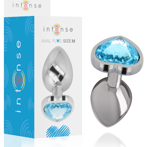 Plug Anal INTENSE M com Joia de Diamante