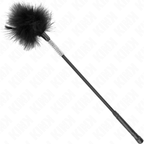 Plumas KINK com Mango de Diamantes de Imitação 50cm