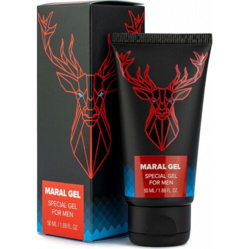 Aumento Ereção Maral Gel 50ml com Efeito Imediato