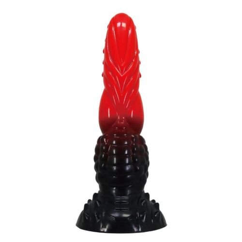 Dildo Power Monsters Fire Dragon com Ventosa e Textura