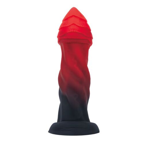Dildo Power Monsters Infernal Goliath 25cm com texturas em espiral