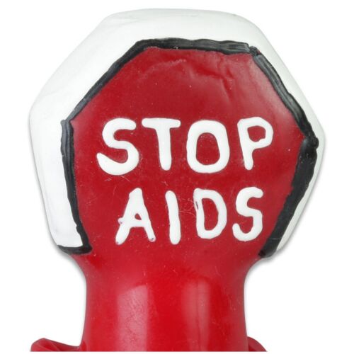 Preservativo Decorativo Condomerie Param a Aids - Pintado à Mão