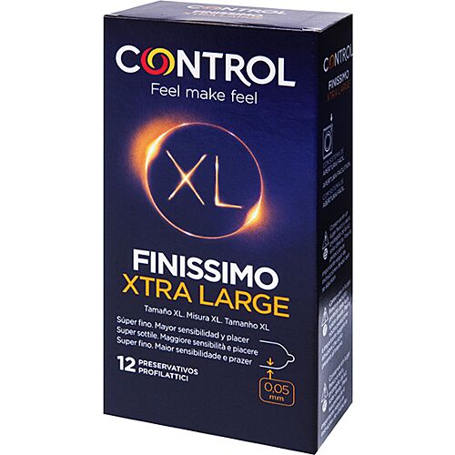 Preservativos Control Finissimo XL 12 unidades