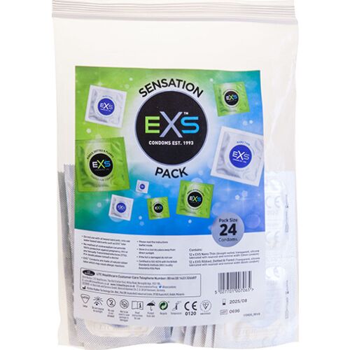 Preservativos EXS Sensation Pack 24 unidades