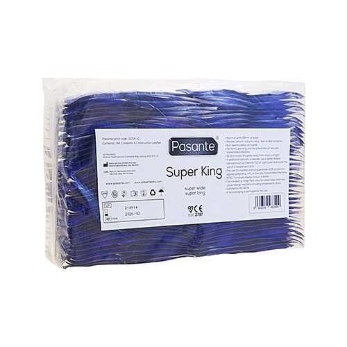 Preservativo Pasante Super King XXL 144 Unidades