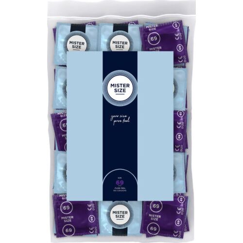 Preservativos MISTER SIZE XXXL 69 mm - Ajuste ultrafino