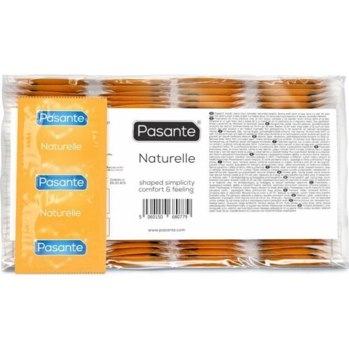 Preservativos Pasante Naturelle 144 Unidades com forma cónica