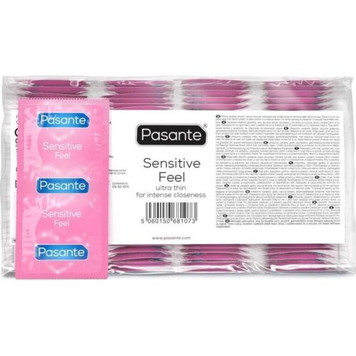 Preservativos Pasante Sensitive 144 Unidades - Ultrafinos