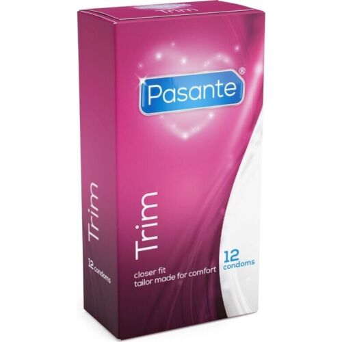 Preservativo Pasante Trim 12 Unid. com 49mm de largura
