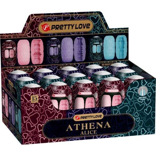 Masturbador Pretty Love Athena com 3 túneis diferentes
