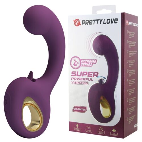Vibrador HIGH TECH BRYNNLEE com Estimulador Oral