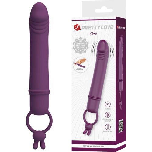 Vibrador Pretty Love Cora com Anel de Sujeição