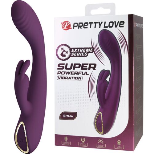 Vibrador Rabbit Pretty Love Emma com Estimulador