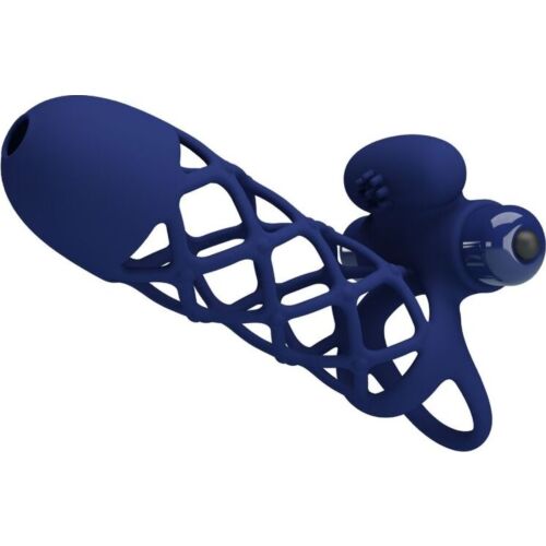 Funda Pene Vibratória Pretty Love Giann com Estimulador