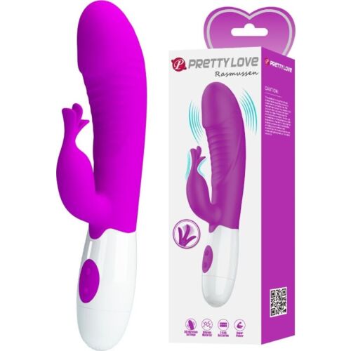 Vibrador Rabbit Pretty Love Rasmussen com Estimulação Dual