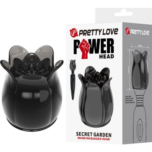 Masajeador Pretty Love Secret Garden com design ergonómico