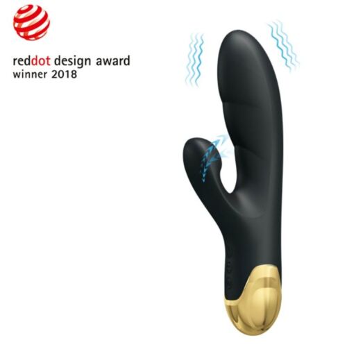 Vibrador Pretty Love Smart Naughty Play com sução e vibração