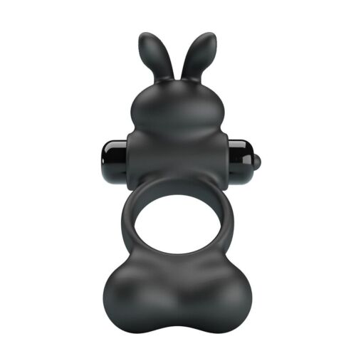 Anel Vibratório Pretty Love com Estimulador de Coelhinho