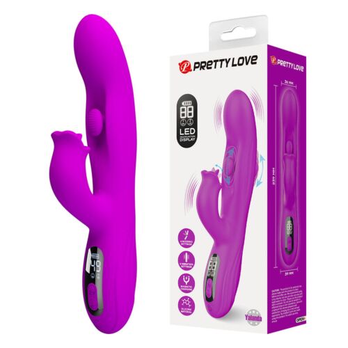 Vibrador Rabbit High Tech Yalanda com Display LED
