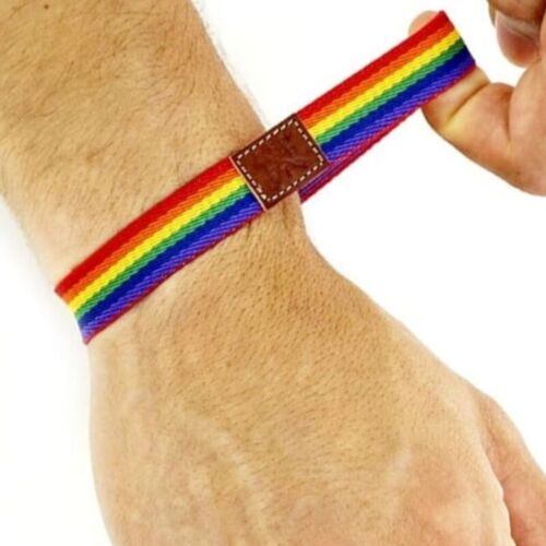 Artigo divertido PRIDE Pulsera de Borracha Luxuosa