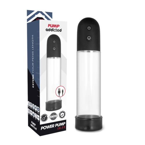 Bomba Alargadora Pump Addicted RX11 Automatic com vácuo potente