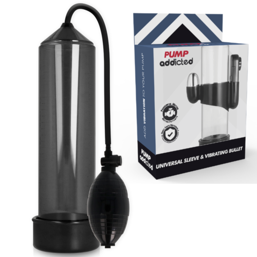 Vibrador RX3 Black da PUMP ADDICTED para Aumento