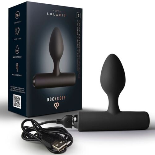 Vibrador Anal Rocks-Off Nova Solaris com 16 Funções