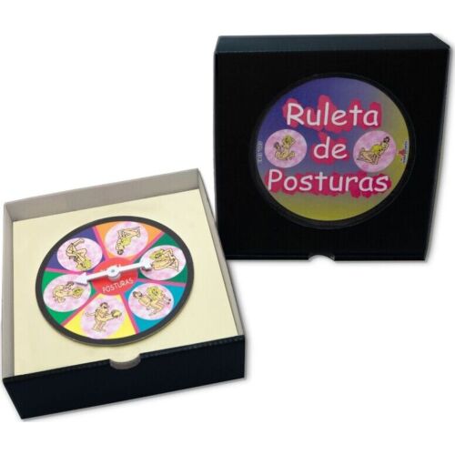 Jogo de Ruleta de Posturas Diablo Picante - Diversão para Celebrar