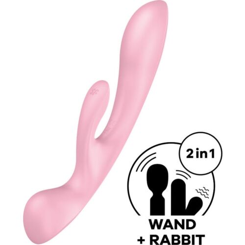 Vibrador Rabbit Satisfyer Triple Oh com 3 Motores