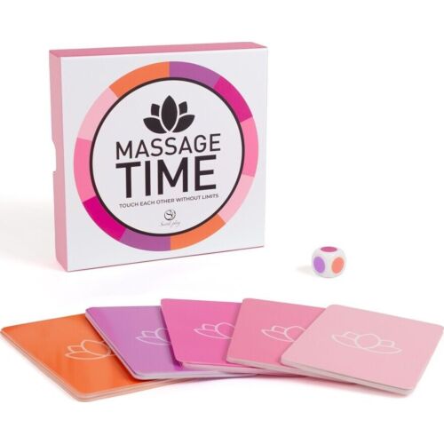 Jogo de Casal Secret Play Massage Time com Cartas e Dado