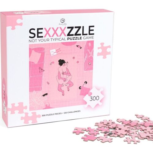 Jogo de Mesa SECRETPLAY SEXXXZZLE com Desafios Picantes