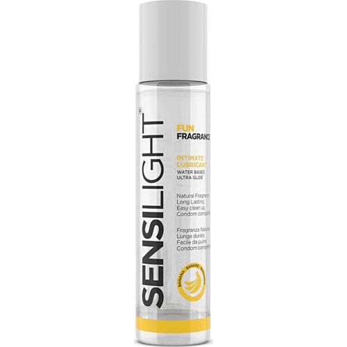 Lubricante INTIMATELINE Sensilight Banana 60 ml com sabor.