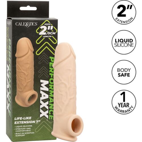 Funda Pene CALEXOTICS Performance Maxx 7" Realista