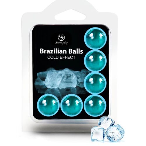Set de Bolas Brasileiras SECRETPLAY Efeito Frio