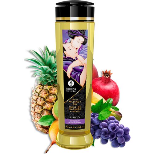 Óleo de Massagem SHUNGA Libido 240 ML com Aroma Exótico