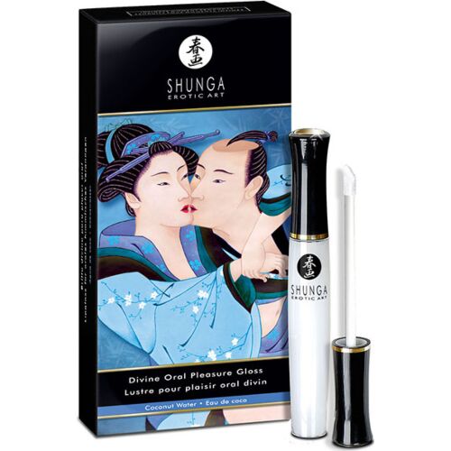 Gloss Labial Shunga Água de Coco com Prazer Oral