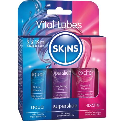 Kit de Lubrificantes SKINS - Aqua, Superslide & Excite