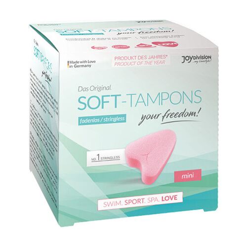 Tampones Higiénicos JOYDIVISION Soft-Tampons Mini 3 Unidades